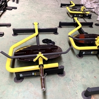 Appareil de musculation professionnel à charge libre pour l'exercice des dorsaux (Dorsy Bar Row Machine) pour la musculation des latissimus dorsi en salle de sport