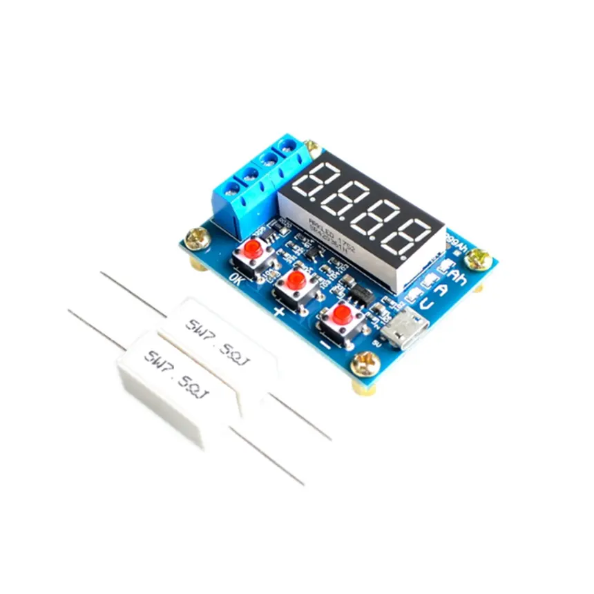 1.2V 12V 18650 HW-586 Li-Ion Lithium Batterij Capaciteit Tester Weerstand Lood-zuur Accu Capaciteit Meter Ontlading