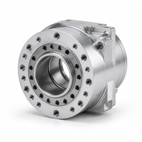 Service de fraisage CNC personnalisé JXD Machining : Boîtier de roulement à engrenages cannelés, Plateau de montage d'arbre d'entraînement, Support à anneau en D