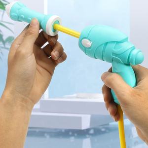 1200ml große Kapazität niedlichen Rucksack Wasser pistole Spielzeug Sommer Kinder Pumpe Wasser pistole Wassers prüh pistole Spielzeug mit Rucksack Tank - Product Image 4