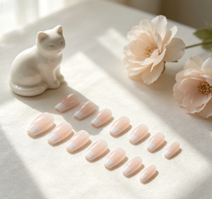<span class=keywords><strong>Faux</strong></span> <span class=keywords><strong>ongles</strong></span> à presser blancs nude French Manucure, taille moyenne, couvrance totale naturelle, réutilisables <span class=keywords><strong>pour</strong></span> femme, usage quotidien, bureau, rendez-vous, soirée - Product Image 3