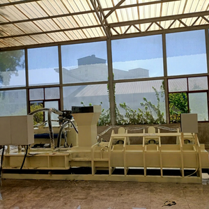 Machine de fabrication de blocs de sciure de coco à économie d'énergie, équipement de pressage de briquettes de coco, capacité 300-500 kg/h, découpeuse automatique - Product Image 1