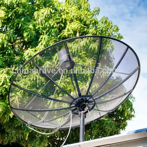 Antena parabóbica de satélite sólido, 450cm, 4.5m, 14, 16 pés, uso externo
