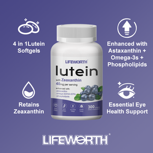 Kapsul lifeforn Lutein dengan Zeaxanthin softgel mendukung kesehatan mata - Product Image 2