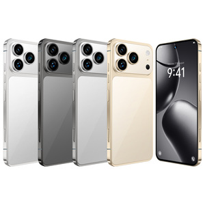 Grosir 2025 <span class=keywords><strong>Smartphone</strong></span> Android 14.0 I17 Logo Kustom Layar HD <span class=keywords><strong>6</strong></span>.5 Inci CPU Octa Core <span class=keywords><strong>6</strong></span>+128GB LTE 5G Pengisian Daya Nirkabel Kamera Belakang HD - Product Image 1