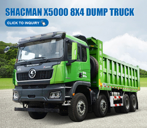 Camion benne lourd Delong X5000 Shacman 8X4 Euro 6 Diesel Moteur Weichai Boîte de vitesses FAST Direction à gauche Nouvelle caméra arrière - Product Image 2
