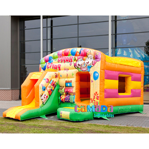 Castillo Inflable Personalizado de Alta Calidad con Tobogán, Comercial, Multifuncional, para Alquiler, Casa de Brinco para Niñas al Aire Libre - Product Image 3