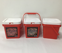 Pabrik Food Grade 2L 4L 5L 8L 10L 15L 20L 30L Ember Plastik dengan Pencetakan Logo