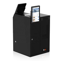 Kiosque de paiement en espèces multifonctionnel USW 10,1 pouces en libre-service avec lecteur de billets, accepteur de pièces, lecteur de cartes de crédit, lecteur de codes QR et SDK