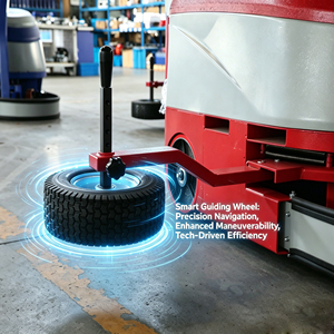Self-Propelled Intelligent Pallet Wrapping Machine Robotic for Food & <b>Textile</b> <b>Packaging</b> Self Propelled Robotic Design Moves Free - Product Image 4