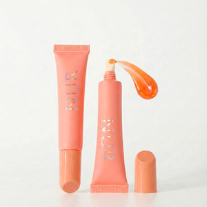 ملمع شفاه 10 لون وردي من البلاستيك الناعم مع غطاء ملمع شفاه فارغ من البولي إيثيلين مع غطاء ملولب وطباعة خاصة - Product Image 5