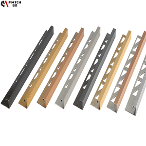 T hình dạng cạnh nhựa góc thép không gỉ gạch <span class=keywords><strong>TRIM</strong></span> - Product Image 2