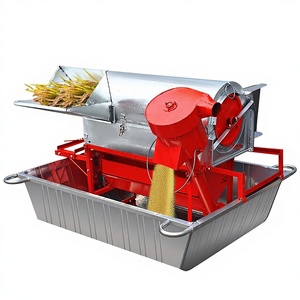 Nouvelle machine à battre et à nettoyer le riz entièrement automatique 2025, batteuse à riz domestique, récolte du riz, sorgho, colza, 115 kg, 220 V - Product Image 1