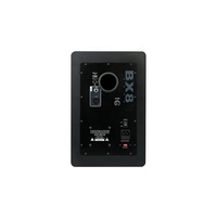 Enceintes de monitoring pour la production musicale BX8D2, enceintes de monitoring DJ alimentées par ordinateur de haute qualité, enceintes audio 8 pouces XUNGUAN