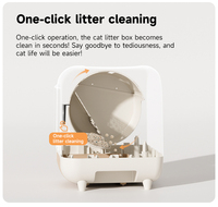 Litière automatique pour chat Vansity, autonettoyante, confortable, grande capacité, facile à nettoyer, toilette automatique pour chat