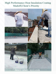 Revêtement imperméable, revêtement isolant, revêtement anti-UV pour toiture, réduction de la chaleur - Product Image 6