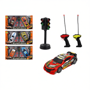 Super Drive Rc Car With <b>Remote</b> Control And Traffic Light Set 23x10x45 Cm For Kids Play - Product Image 3