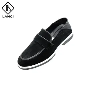 LANCI производитель обуви в Китае обувь для мужчин новые стили замшевые лоферы мужские