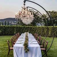 Prix direct d'usine, lustre, lampe de table, lampe sur pied en cristal pour la décoration d'événements de mariage