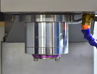 Fraiseuse CNC verticale automatique à 5 axes du fabricant taïwanais Technologie Siemens de bureau de haute précision