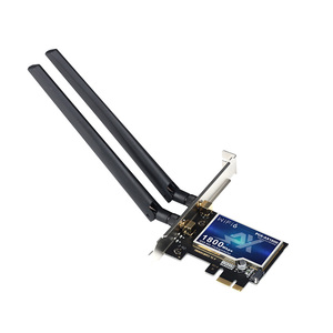 <span class=keywords><strong>Carte</strong></span> Réseau Sans Fil Wi-Fi 6 <span class=keywords><strong>PCI</strong></span>-E pour Ordinateur de Bureau, Double Bande 2.4GHz/<span class=keywords><strong>5GHz</strong></span>/6GHz, 2-en-1, Adaptateur Wi-Fi BLE <span class=keywords><strong>PCI</strong></span>-E PCIe MT7921 - Product Image 5