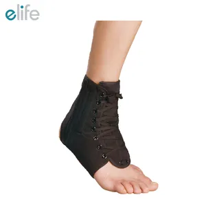 E-Life E-AN050 Factory Price Breathable Ankle Support Belt Straps Adjustable Ankle Foot Brace