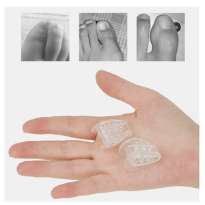 Nouveau séparateur d'orteils, correcteur d'<span class=keywords><strong>hallux</strong></span> <span class=keywords><strong>valgus</strong></span>, séparateur superposé, <span class=keywords><strong>orthèse</strong></span> pour <span class=keywords><strong>hallux</strong></span> <span class=keywords><strong>valgus</strong></span>, coussin de clip pour les orteils - Product Image 4