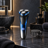 Rasoir Électrique Rotatif Portable Professionnel Rechargeable pour Hommes MS-368 avec Support de Personnalisation – Nouveaux Rasoirs Électriques pour Hommes