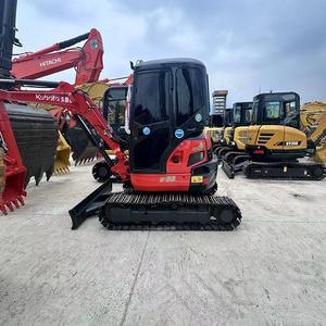 Miniexcavadora Kubota U35 de 3.5 Toneladas con Giro Cero, Pequeña Excavadora Hidráulica de Orugas para Jardín, Granja y Construcción - Product Image 2
