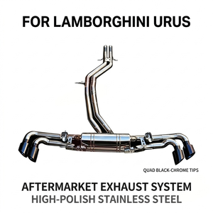 Vortex Sport Sound Valved Exhaust for Lamborghini Urus SS304 Racing Catback Muffler Quad Tips Performance Upgrade <b>Kit</b> - Product Image 1