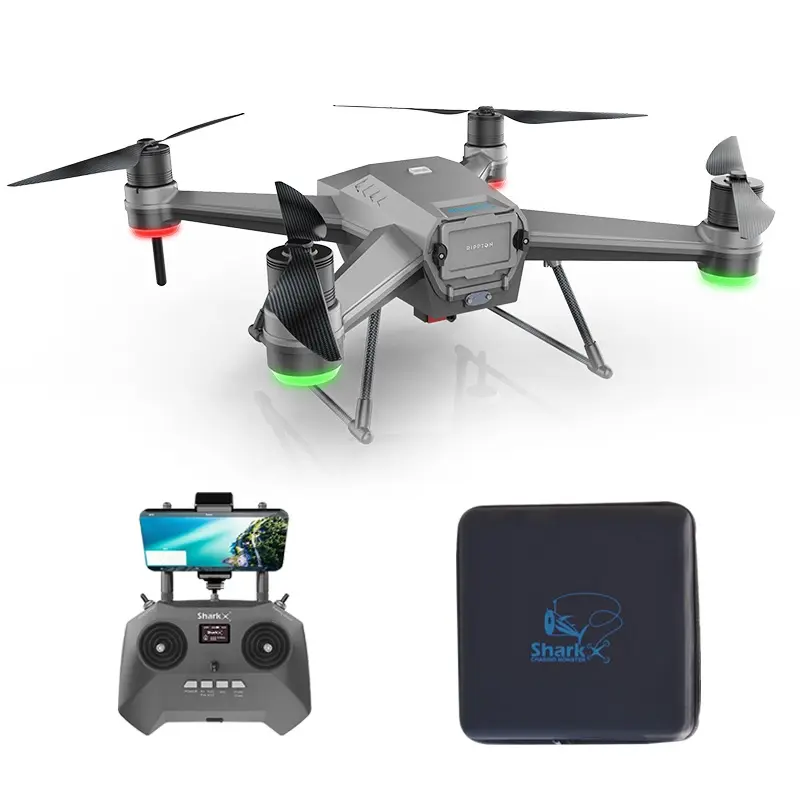 Hot selling new design 3KG load 24 mins flight time IP66 professional RC fishing drone with bait release