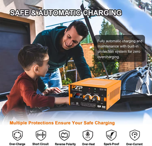12V Cargador <span class=keywords><strong>de</strong></span> batería <span class=keywords><strong>de</strong></span> coche 24V Manuel Jumper Cable Cargador <span class=keywords><strong>de</strong></span> batería <span class=keywords><strong>de</strong></span> coche Cargador <span class=keywords><strong>de</strong></span> ácido <span class=keywords><strong>de</strong></span> plomo <span class=keywords><strong>de</strong></span> litio - Product Image 5