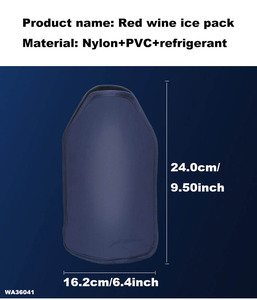 Logo personnalisé Refroidissement rapide Réutilisable Vin Glace Gel Pack Sac <span class=keywords><strong>de</strong></span> refroidissement Porte-bouteille Manchon refroidisseur pour <span class=keywords><strong>champagne</strong></span> <span class=keywords><strong>Blanc</strong></span> Rouge Vin Bière - Product Image 2