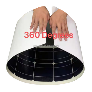 Fabricant solaire chinois Prix solaire Panneaux solaires monocristallins flexibles 100w Film mince Pliable et portable Panneau solaire Saga - Product Image 5
