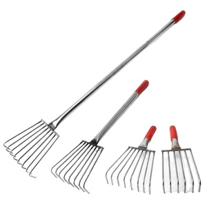 Juego de Herramientas de Acero Inoxidable para Capturar Mariscos, Rastrillo para Playa, Conchas, <span class=keywords><strong>Almejas</strong></span>, Ostras, Cangrejos y Vieiras - Product Image 3