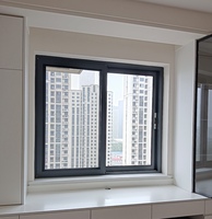 Ventanas Corredizas de Aluminio de Diseño Simple, Resistentes a Huracanes, Insonorizadas, con Doble Vidrio y Eficiencia Energética