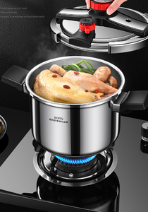 <span class=keywords><strong>Olla</strong></span> a Presión para Uso Doméstico 4L/6L/8L <span class=keywords><strong>de</strong></span> <span class=keywords><strong>Acero</strong></span> <span class=keywords><strong>Inoxidable</strong></span> - Product Image 4