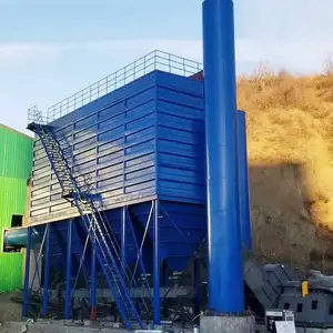 Machine de collecteur de poussière d'usine de ciment d'économie d'énergie multifonctionnelle d'efficacité élevée de Filtration pour Colle de poussière d'acier au carbone d'industrie