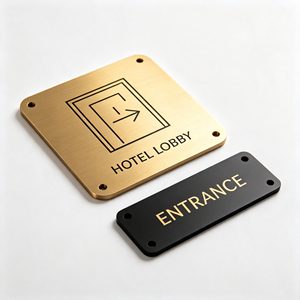 <span class=keywords><strong>Plaque</strong></span> murale décorative en métal gravé pour hôtel, bar, <span class=keywords><strong>cocktail</strong></span> lounge, pub - Product Image 3