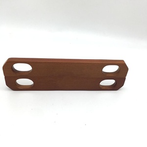 Rectangular Wood Chip Long Shape Wood Hand Wooden Tote Bag Handle Fancy Bag Handle Handmade Bag Handle - Product Image 2