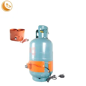 220V personalizado 15kg 20kg 30kg calentador de goma de silicona flexible cilindro de gas calentador tanque cinturón de calefacción