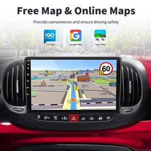 Autoradio de navigation Krando 7 pouces pour <span class=keywords><strong>Fiat</strong></span> 500L 2012 - 2016, unité principale Android, prise en charge du CarPlay sans fil Apple, 4G WIFI DSP - Product Image 6