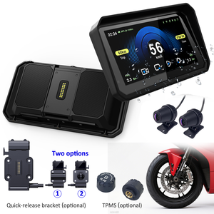 Waterproof IP67 6.25 Inch HD IPS Screen GPS Navigation Wireless Android Auto Portable Motorcycle Wireless Carplay Screen - Product Image 4