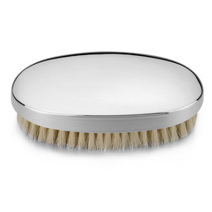 Spazzola ovale da viaggio 70x130 mm con setole naturali per uso quotidiano - Product Image 1
