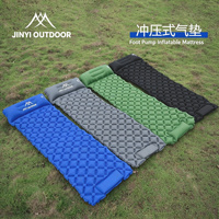 Matelas de camping et de randonnée autogonflant en TPU ultraléger pliable avec pompe à pied, logo personnalisé, imperméable