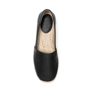 Chaussures plates décontractées pour femmes en cuir patchwork et <span class=keywords><strong>corde</strong></span> de chanvre, fabriquées en Chine, faible MOQ - Product Image 6