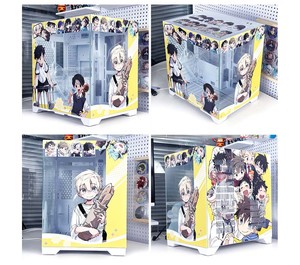 Màu Xanh Lưu Trữ Kuromi Serika Tùy Chỉnh Giữa Tháp Chơi Game <span class=keywords><strong>PC</strong></span> Trường Hợp Matx Micro Bàn Với Kính Cường Lực Và Máy Tính Để Bàn Trường Hợp - Product Image 6