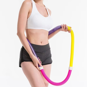 <span class=keywords><strong>Spring</strong></span> Tube Yoga Circle Fitness Cintura y barriga Equipo de ejercicio Plegable Unisex Pérdida de peso Culturismo en casa - Product Image 2