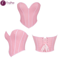 Korset Wanita Hitam FancyShape untuk Pernikahan, Korset Wanita, Korset De Mujer, Atasan Seksi Pembentuk Tubuh, Korset Lingerie Atasan untuk Wanita