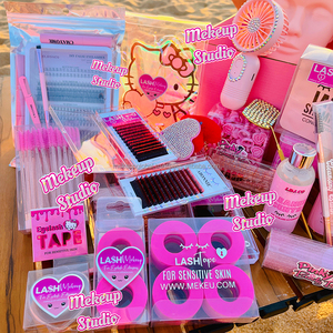 Vente en gros label privé kit de formation pour débutants cils professionnels kits d'extension de cils jetables pour étudiants - Product Image 1